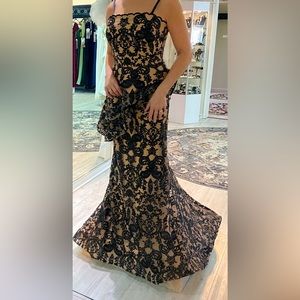 Strapless formal dress by Jovani Size 10 Never worn Shown with black bra/straps